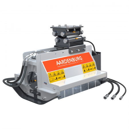 Cosire si tocare vegetatie - Tocător Hidraulic de Vegetație pentru Excavator Aardenburg X-Vator M 600 - 60 cm, Cuplă Universală