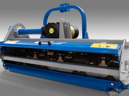 Tocator de vegetatie pentru tractor, 155 cm, conectare cardan PTO, deplasare laterala hidraulica, Graecus MKD155-H [15]