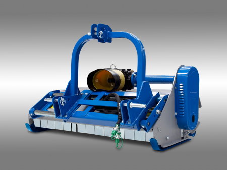 Tocator de vegetatie pentru tractor, 125 cm, conectare cardan PTO, deplasare laterala hidraulica, Graecus MKD125-H [16]