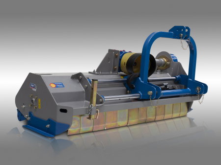 Tocator de vegetatie pentru tractor, 125 cm, conectare cardan PTO, deplasare laterala hidraulica, Graecus MKP125 [17]