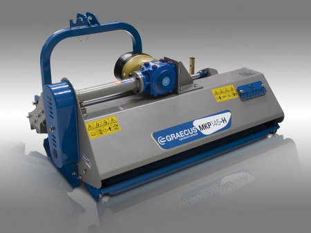 Tocator de vegetatie pentru tractor, 165 cm, conectare cardan PTO, deplasare laterala hidraulica, Graecus MKP165 [6]