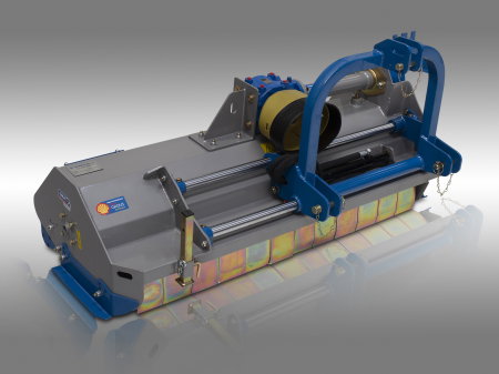 Tocator de vegetatie pentru tractor, 115 cm, conectare cardan PTO, deplasare laterala hidraulica, Graecus MKP115 [4]