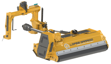 Cosire si tocare vegetatie - Tocător hidraulic TGR1800, 1800mm, Cardan Tractor