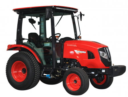 Tractoare - Shibaura SB50hc – Tractor compact 48 CP cu cabină, HST 3 game, PTO 540/750, 4 supape hidraulice, aer condiționat și LED
