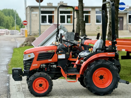 Tractor compact Hinomoto HM3020 – 20 CP, 4x4, PTO 540/1000 rpm, motor 3 cilindri diesel [6]