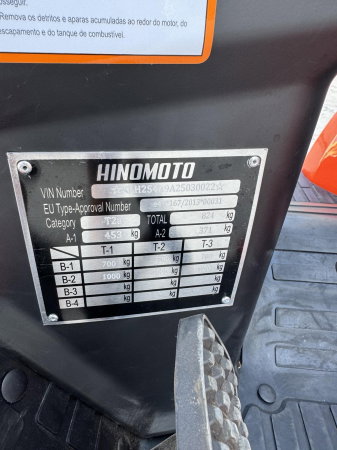 Tractor Hinomoto HM3025 – 25 CP, 3 cilindri, 4x4, PTO 540/1000 rpm, direcție hidrostatică [11]