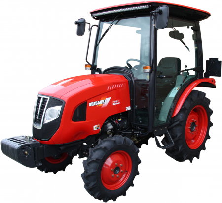 Tractoare - Shibaura SB36hc – Tractor compact 35 CP, cabină A/C, HST 3 game, PTO 540/750, 4 supape hidraulice, 1500 kg ridicare