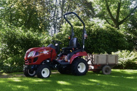 Shibaura SX25 – Tractor sub‑compact 24,5 CP, transmisie hidrostatică, PTO față/spate, direcție asistată [6]