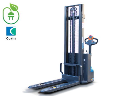 Transpaleti si stivuitoare - transpalet-electric-wfe15-1500kg-duplex-3000mm-pietonal