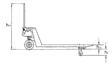 Transpalet manual BF P-T/P 3000 [2]