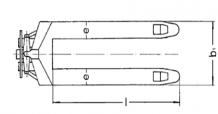 Transpalet manual BF P-T/P (V) 2500 [2]