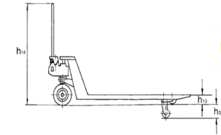 Transpalet manual BF P-T/P (V) 2500 [1]