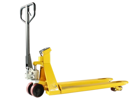 Transpaleti si stivuitoare - Transpalet manual cu cantar electronic WH-25 ES 2500 KG