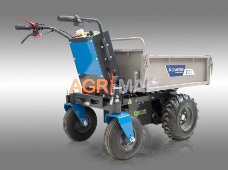 Transportor dumper Graecus  E500, motor electric 1000W, 48V, 500kg [5]