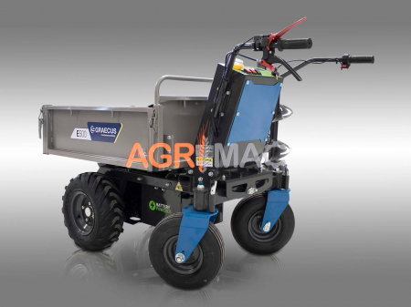 Transportor dumper Graecus  E500, motor electric 1000W, 48V, 500kg [4]