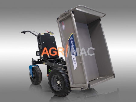 Transportor dumper Graecus  E500, motor electric 1000W, 48V, 500kg [8]