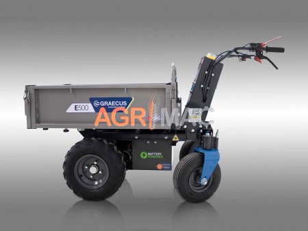Transportor dumper Graecus  E500, motor electric 1000W, 48V, 500kg [6]