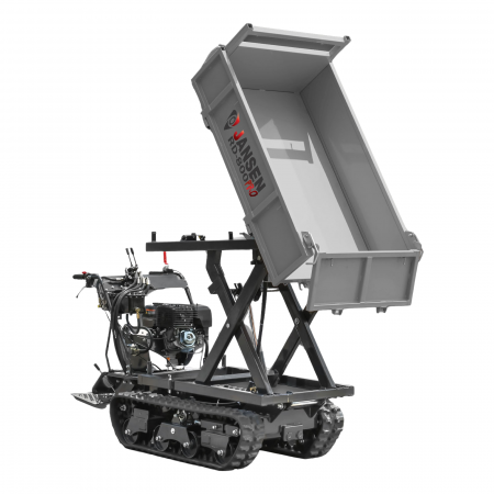 Transport si manipulare - Transportor senilat Jansen RD-800PRO, 15 CP, 800 kg, basculare hidraulică