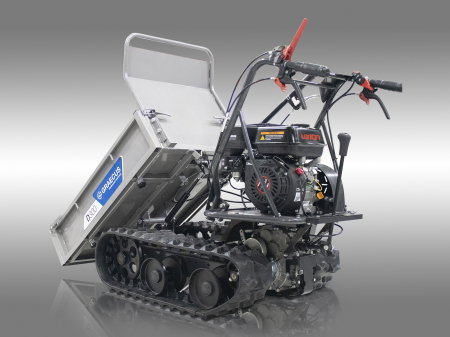 Transportor dumper senilat, 6.5 CP, 300kg, basculare mecanica, Graecus D300 [6]