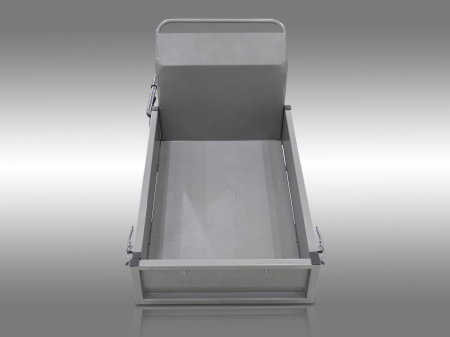 Transportor dumper senilat, 6.5 CP, 300kg, basculare mecanica, Graecus D300 [19]