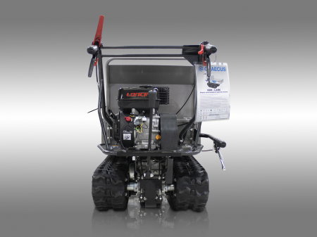 Transportor dumper senilat, 6.5 CP, 300kg, basculare mecanica, Graecus D300 [14]