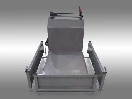 Transportor dumper senilat, 6.5 CP, 300kg, basculare mecanica, Graecus D300 [12]