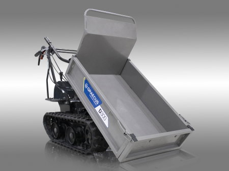 Transportor dumper senilat, 6.5 CP, 300kg, basculare mecanica, Graecus D300 [18]