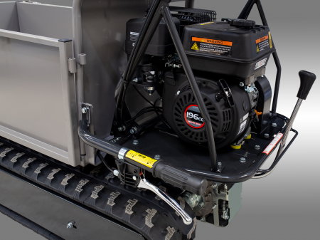 Transportor dumper senilat, 6.5 CP, 500kg, basculare mecanica, Graecus D500 [9]