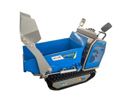 Mini-dumper frontal pe șenile, capacitate 500 kg [1]
