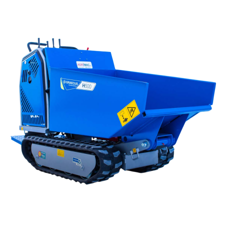 Dumpere si roabe - Dumper hidrostatic H500 pe șenile, capacitate 500 kg
