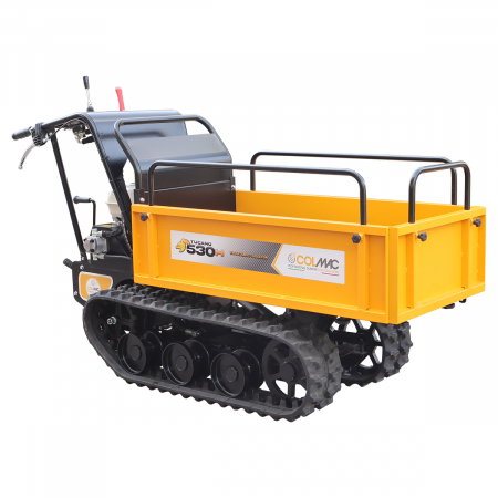 Transport si manipulare - Dumper senilat Colmac Tucano 530H cu motor Honda 6 CP – 500 kg