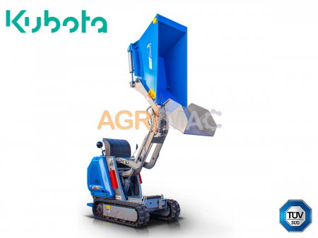 Transport si manipulare - Dumper Kubota HT800FL-PRO – 800 kg, diesel, ridicare hidraulică