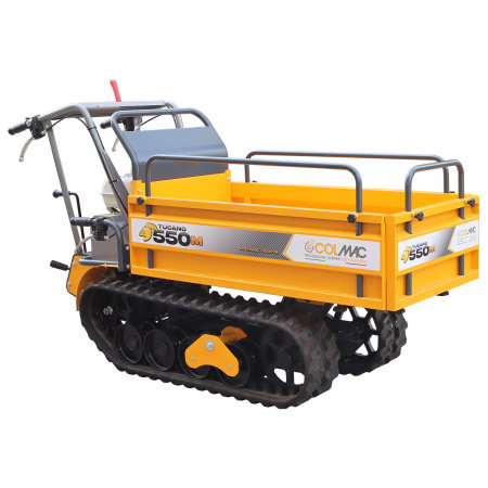 Transport si manipulare - Transportor senilat Colmac Tucano 550M G212, motor Loncin, 500 kg – Fabricat în Italia