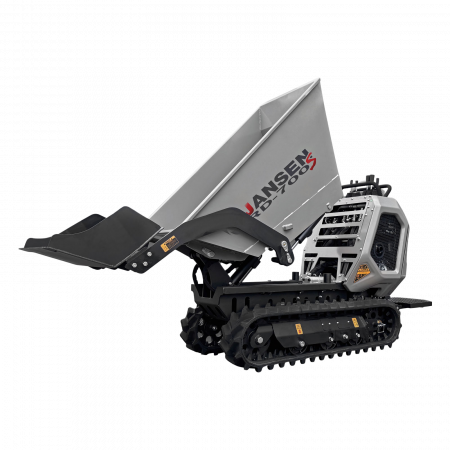 Transport si manipulare - Dumper pe șenile Jansen RD-700S, 800 kg, motor 15 CP – Uneltisimo