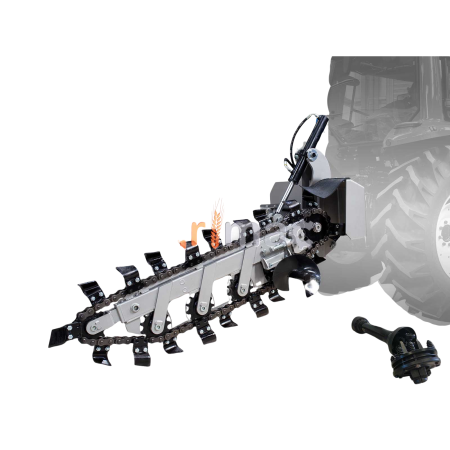 Masini de sapat santuri - Lanț de săpat DIGGING CHAIN 100, adâncime 1000 mm