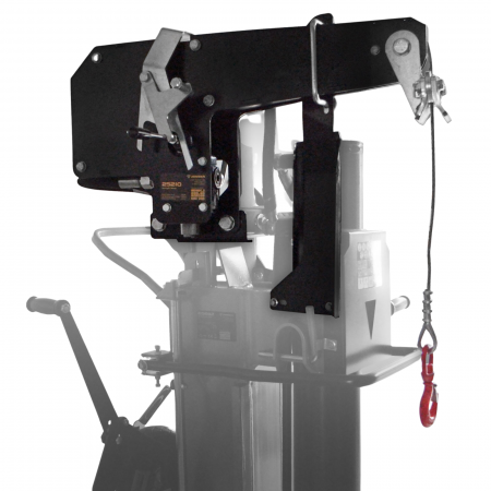 Prelucrare biomasa - Troliu hidraulic Jansen TSW-500 pentru despicator de busteni (PTO) Jansen TS-22, Ts-30, TS-30K