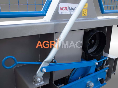 Troliu forestier VAROULKO 43, 4300 kg, cablu 50 m, PTO [10]