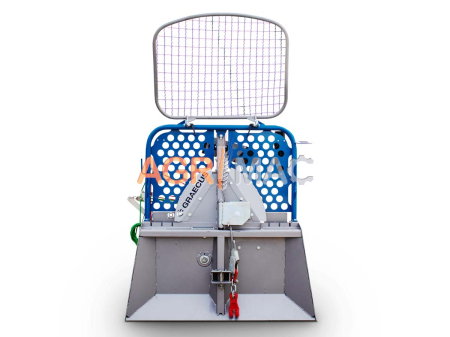 Troliu forestier VAROULKO 53, 5500 kg, cablu 70 m, tractor 45+ CP [6]