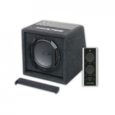 Subwoofere auto - Subwoofer auto activ Alpine SWE-815, 100W