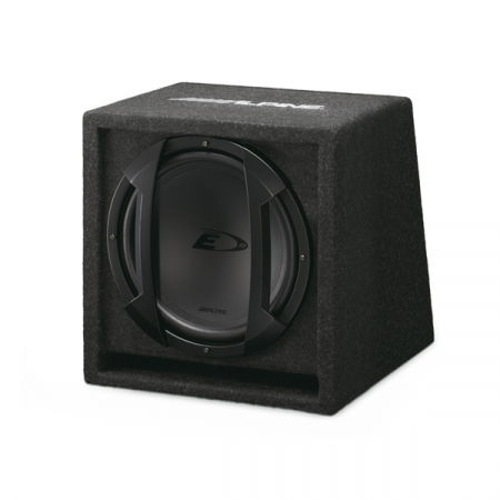 Subwoofere auto - Subwoofer auto Alpine SBE-1044BR, 150W RMS