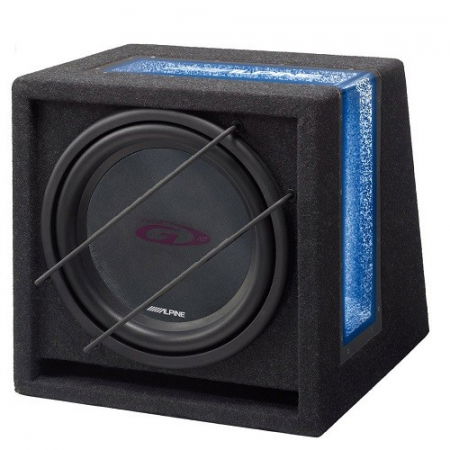 Subwoofere auto - Subwoofer auto Alpine  SBG-844BR, 120W RMS