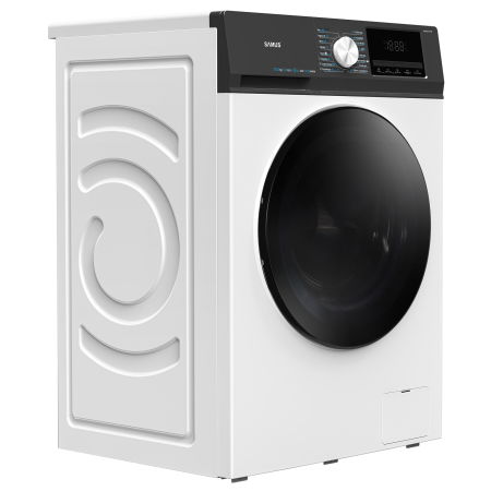 Mașină de spălat rufe Samus WSEDI10148, cu motor inverter, 10 kg, 1400 rpm, 16 programe, Afișaj LED, Clasa energetică A-10%, Alb