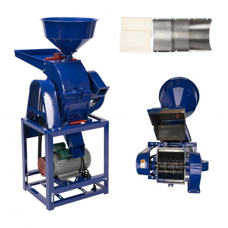 ZOOTEHNIE - Moara universala cu 36 ciocanele Micul Fermier 2.8kw 300kg/h, GF-0892