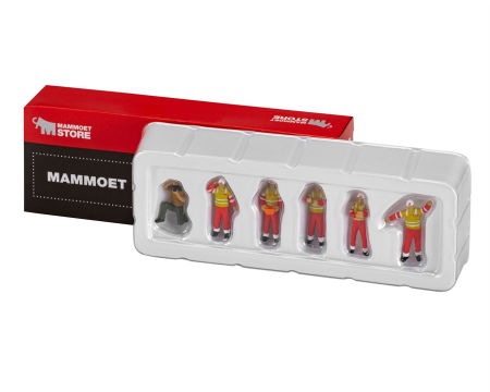 Accesorii machete - Figurine  muncitori in industrie Mammoet, scara 1:50
