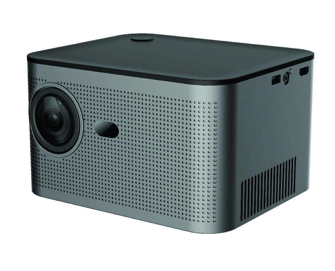 Smart Home - Proiector LCD iSEN HY-350, Decodare 4K, 2GB RAM, 32GB ROM, Android 11, Focalizare electronica, CPU Allwinner H713, GPU Mali-G31, Dual band WiFi6+BT5.0