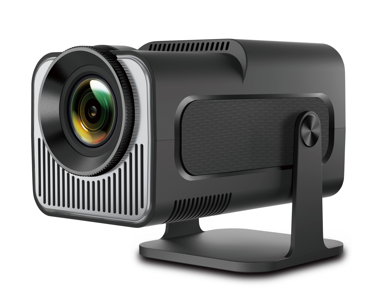 Smart Home - Proiector Portabil iSEN HY-320 Mini, Decodare 4K, 1GB RAM, 8GB ROM, Android 11, CPU Allwinner H713, GPU Mali-G31, Dual band WiFi6+BT5.0