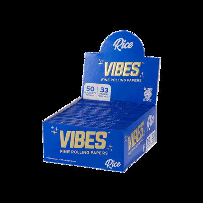 1 cele mai bune foite de rulat - Foite Vibes Orez, King Size Slim