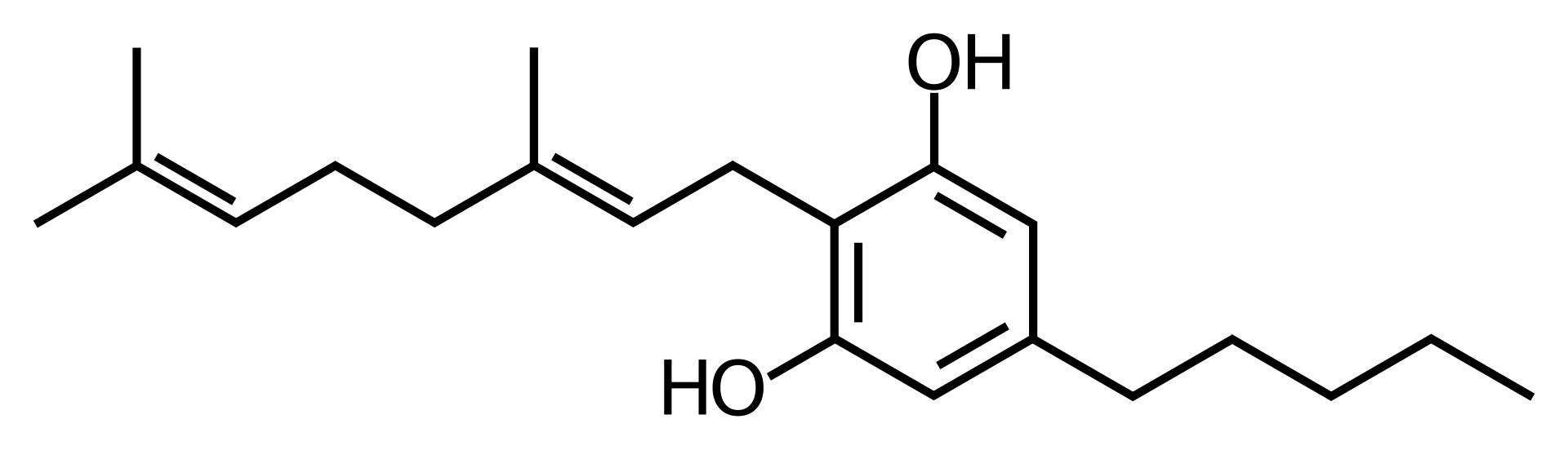 formula moleculara cbg cannabigerol