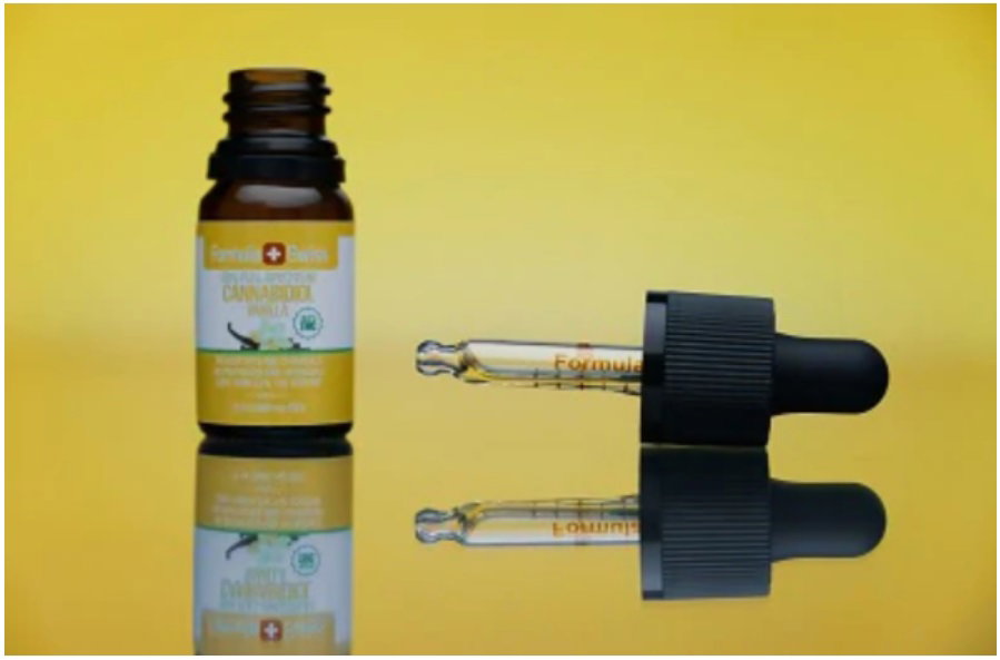 Sticla cu pipeta ulei CBD Formula Swiss