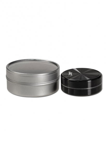 Grinder metalic 'Black Leaf' Riple, 2 parti, Negru, Ø50mm [2]